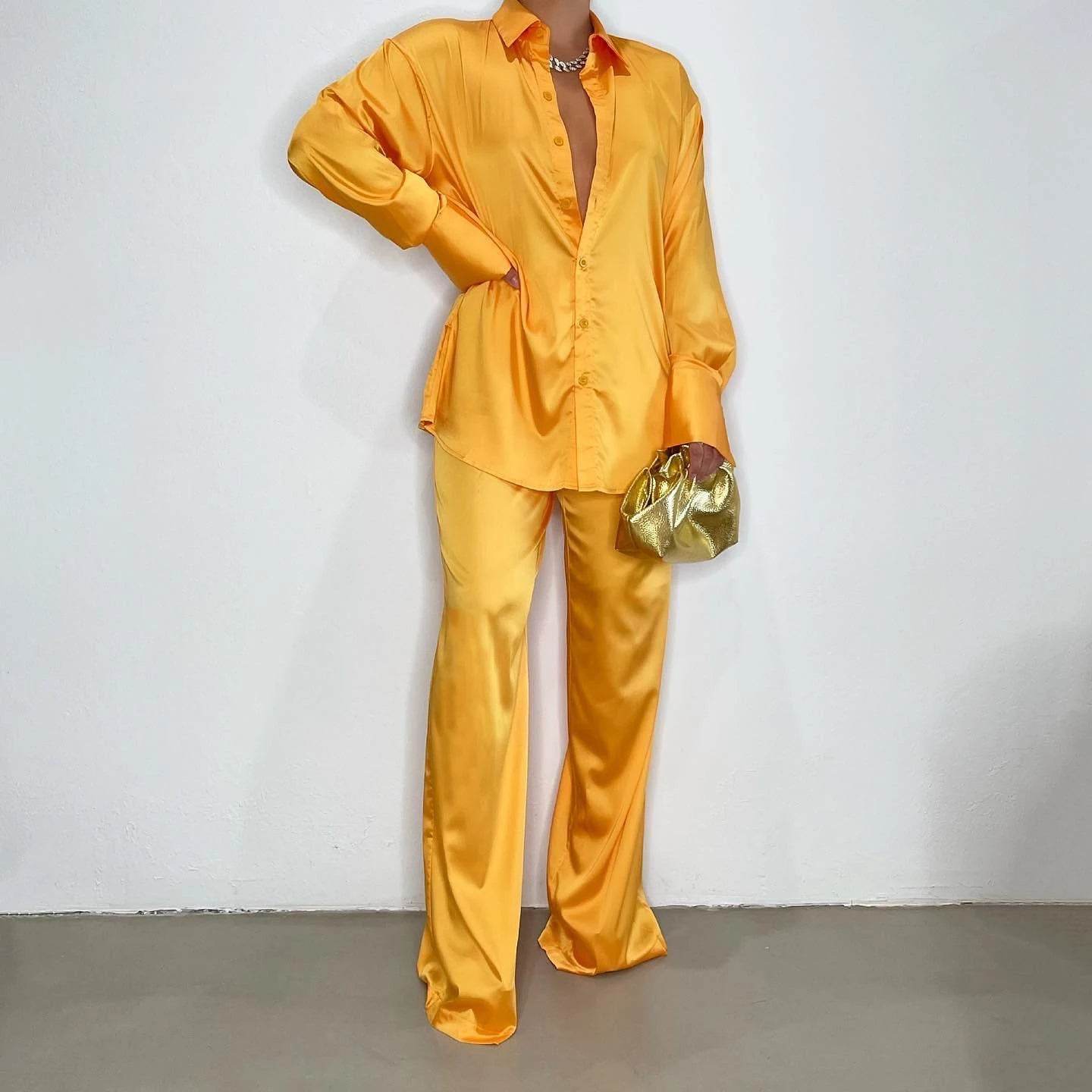 Conjunto Camisa e Calça Color - Sua Boutique