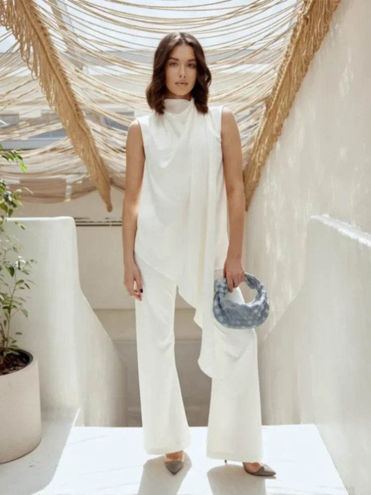 Conjunto Calça e Blusa Assimétrica Barcelona - Sua Boutique