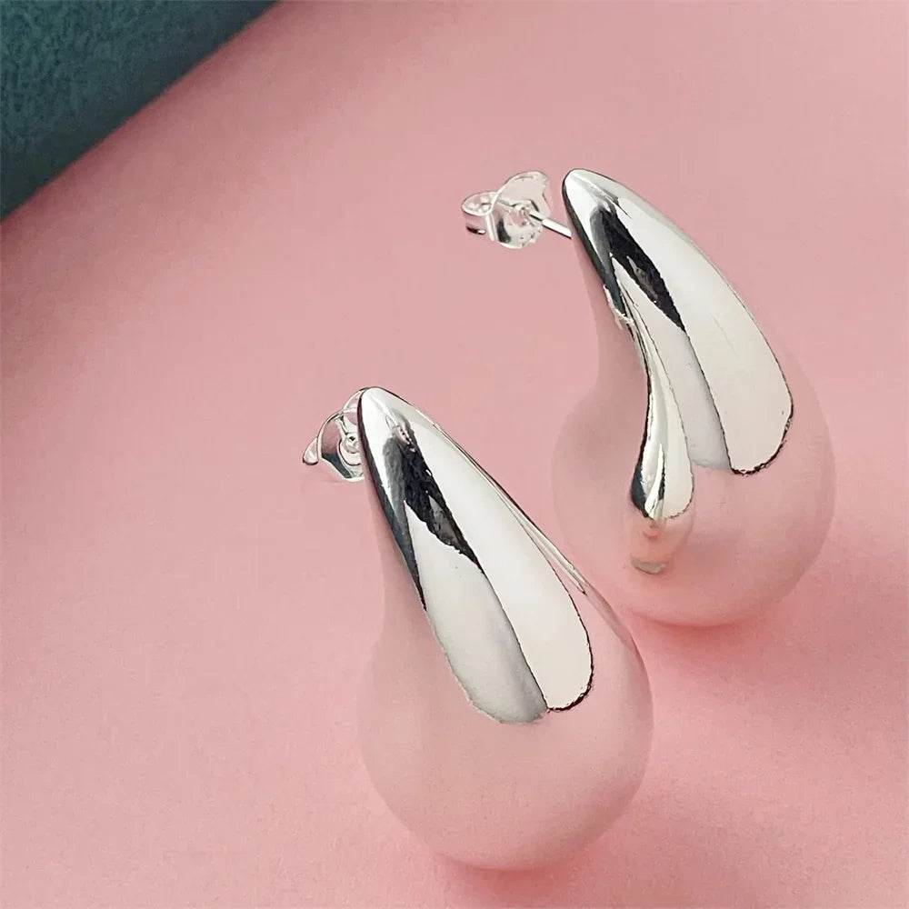 Brinco Gota Banhado em Ouro 18K - Sua Boutique