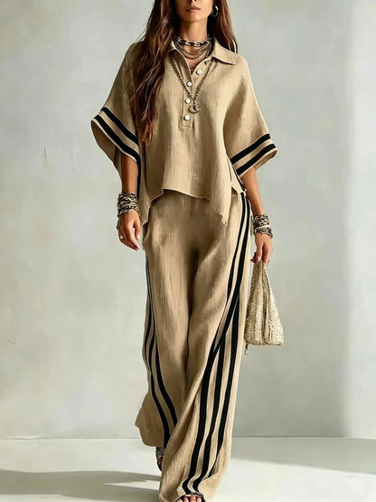 Conjunto Calça e Blusa Panamá