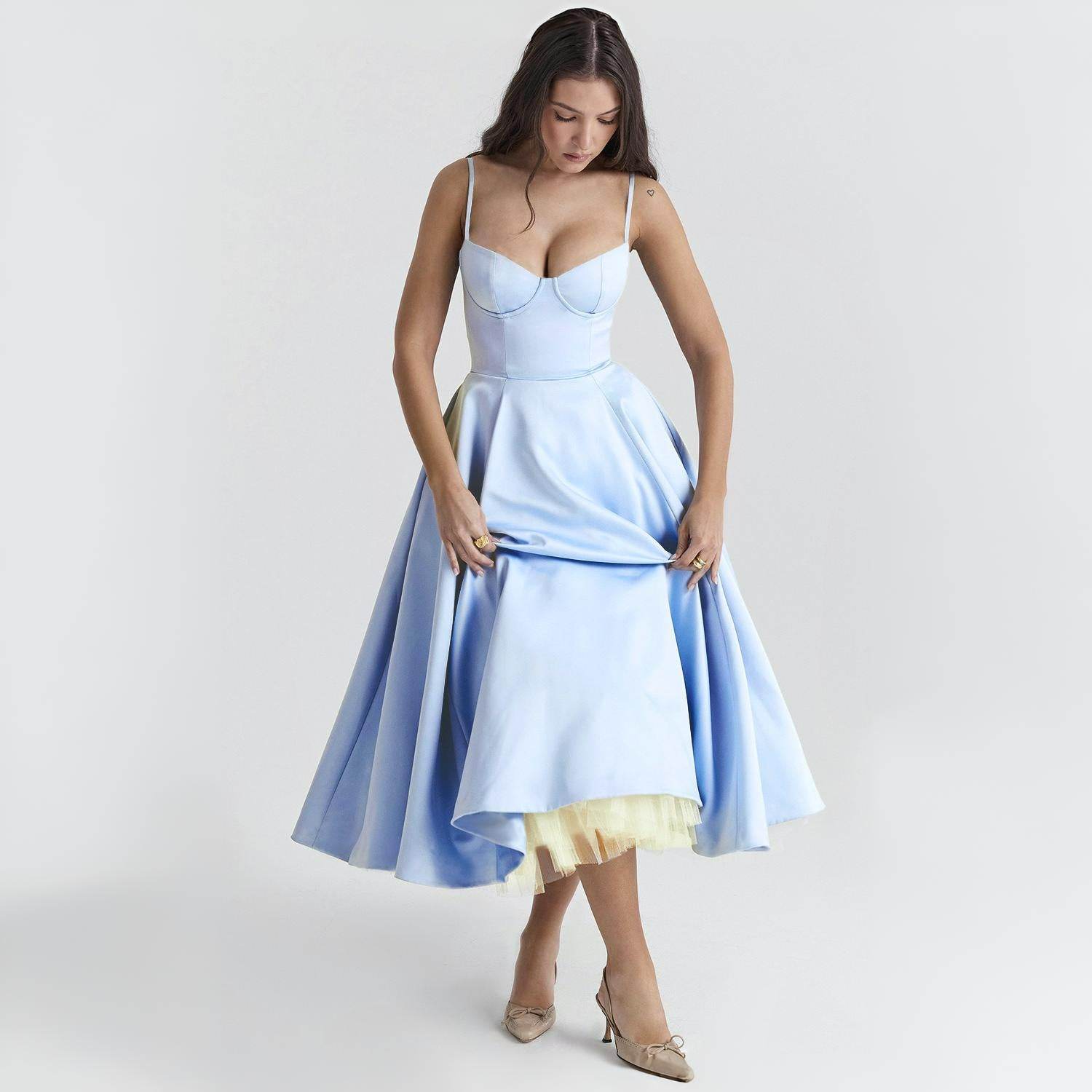 Vestido Midi Lady - Sua Boutique