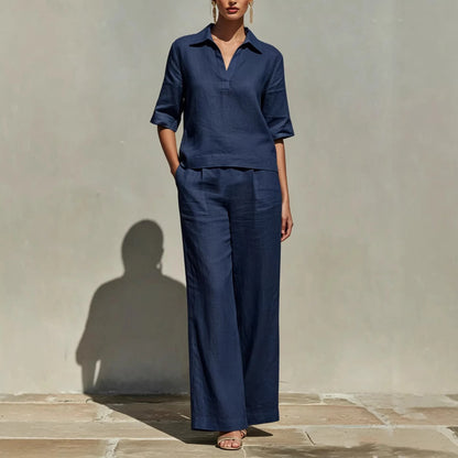 Conjunto Calça e Camisa Doha