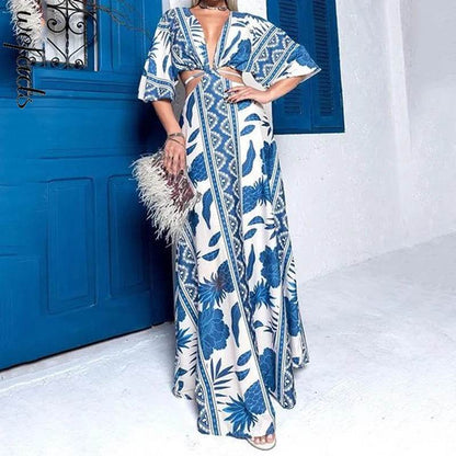 Vestido Maxxi Curaçao - Sua Boutique