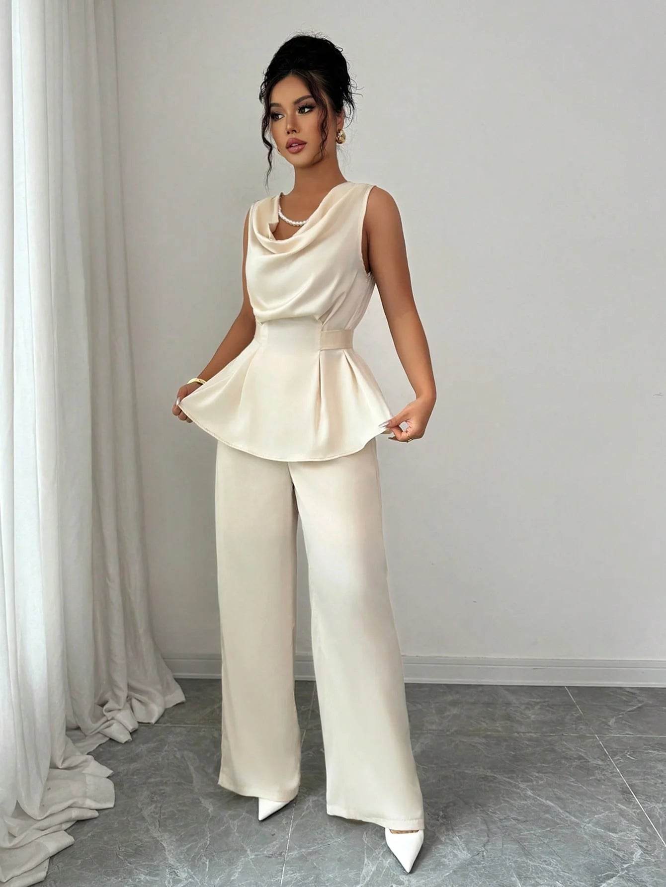 Conjunto Calça e Blusa Safira - Sua Boutique