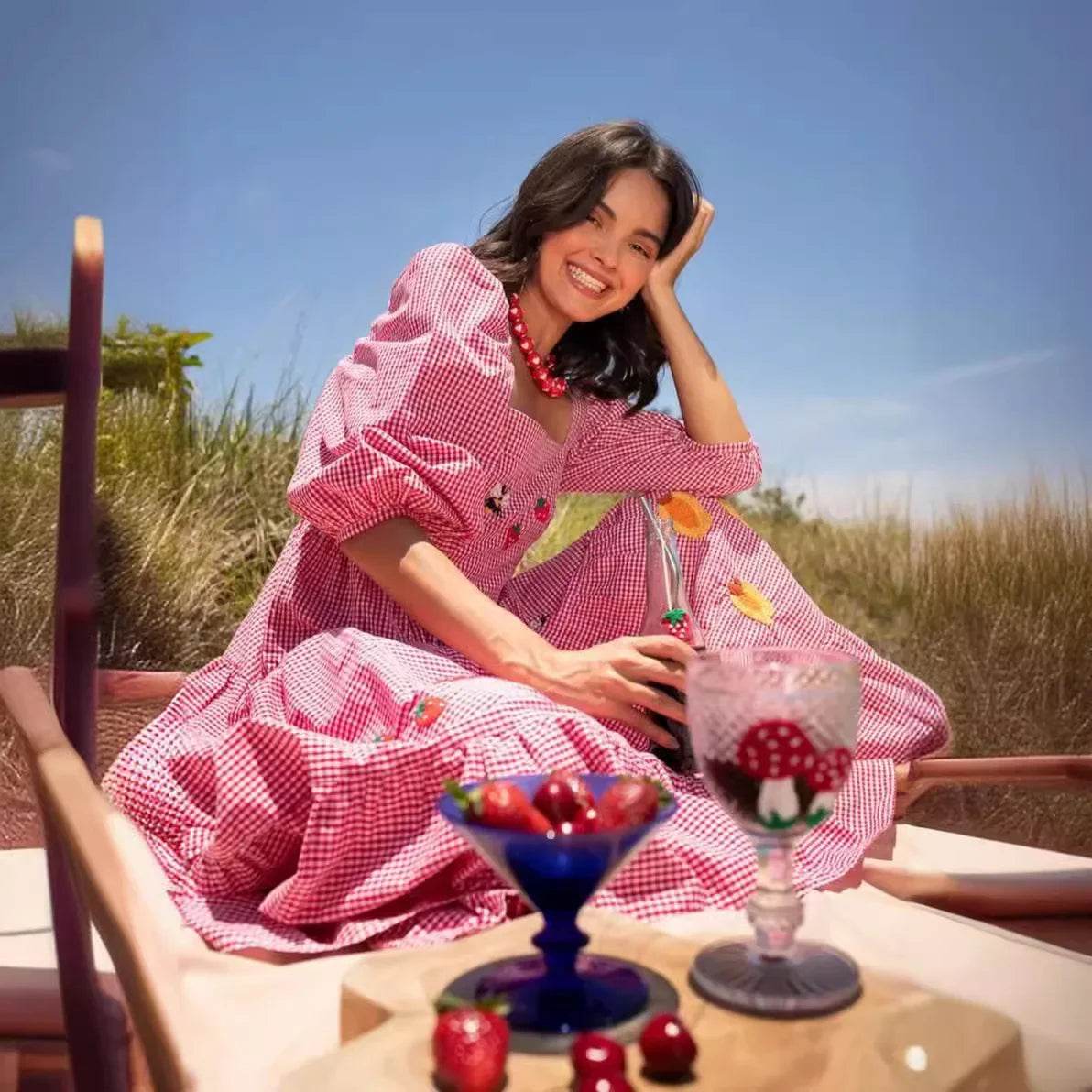 Vestido Boho Bordado - Sua Boutique