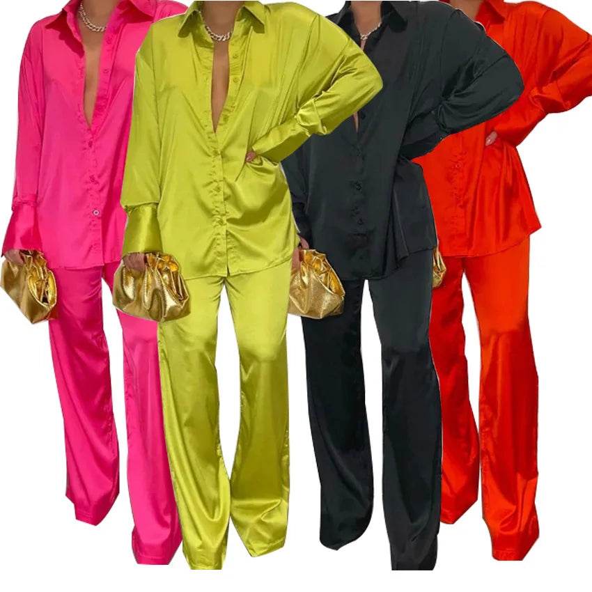 Conjunto Camisa e Calça Color - Sua Boutique