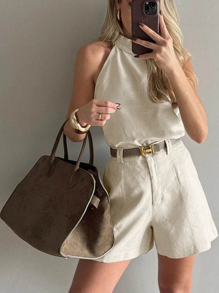 Conjunto Shorts e Blusa Rose - Sua Boutique