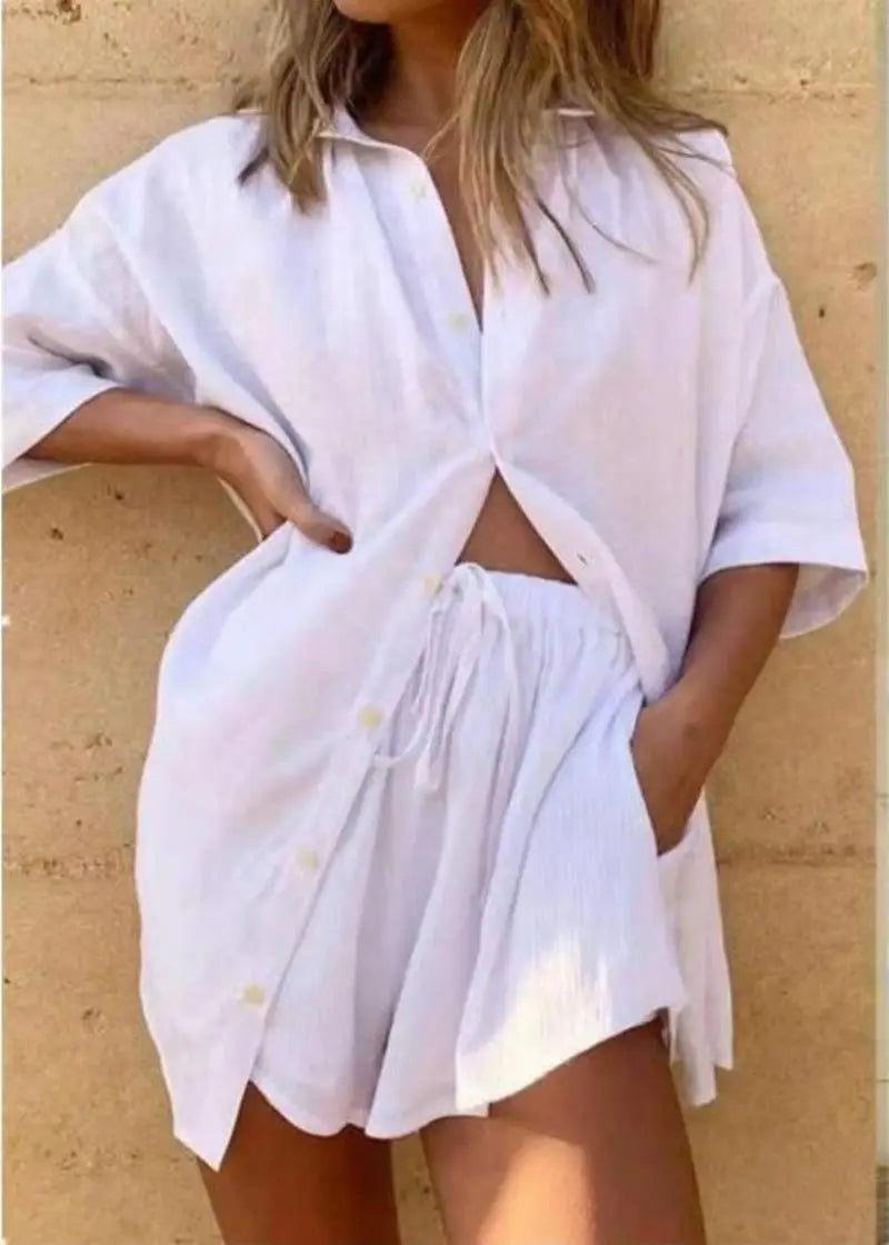 Conjunto Shorts e Camisa Capri