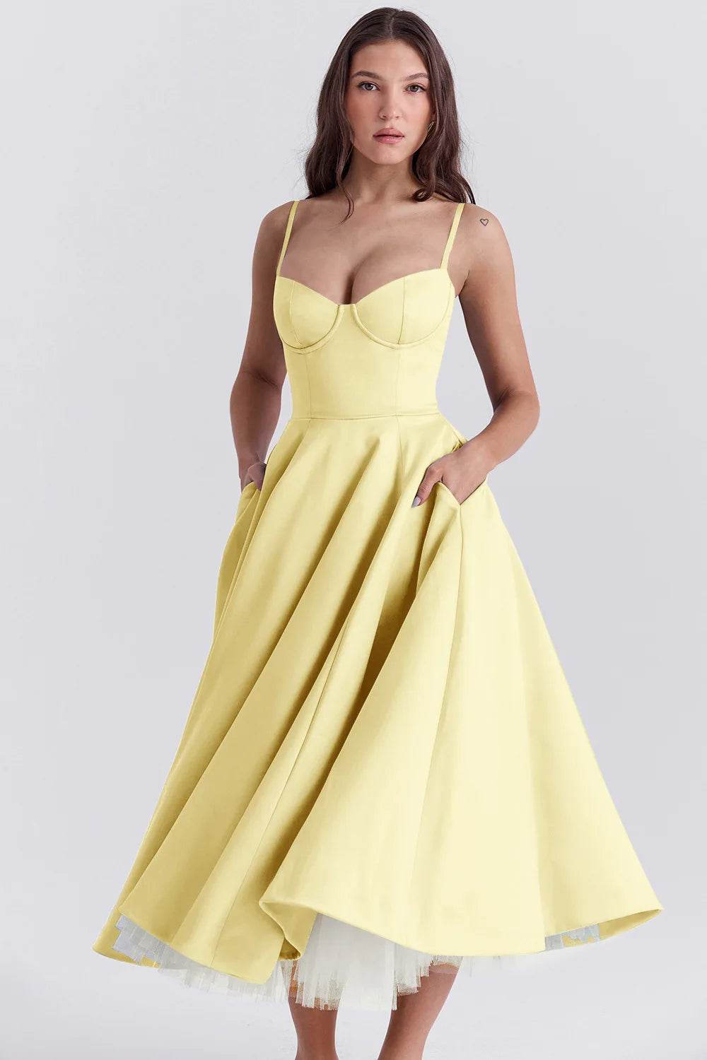 Vestido Midi Lady - Sua Boutique