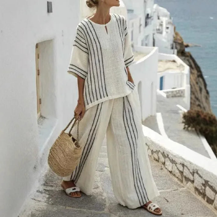 Conjunto Calça e Blusa Santorini