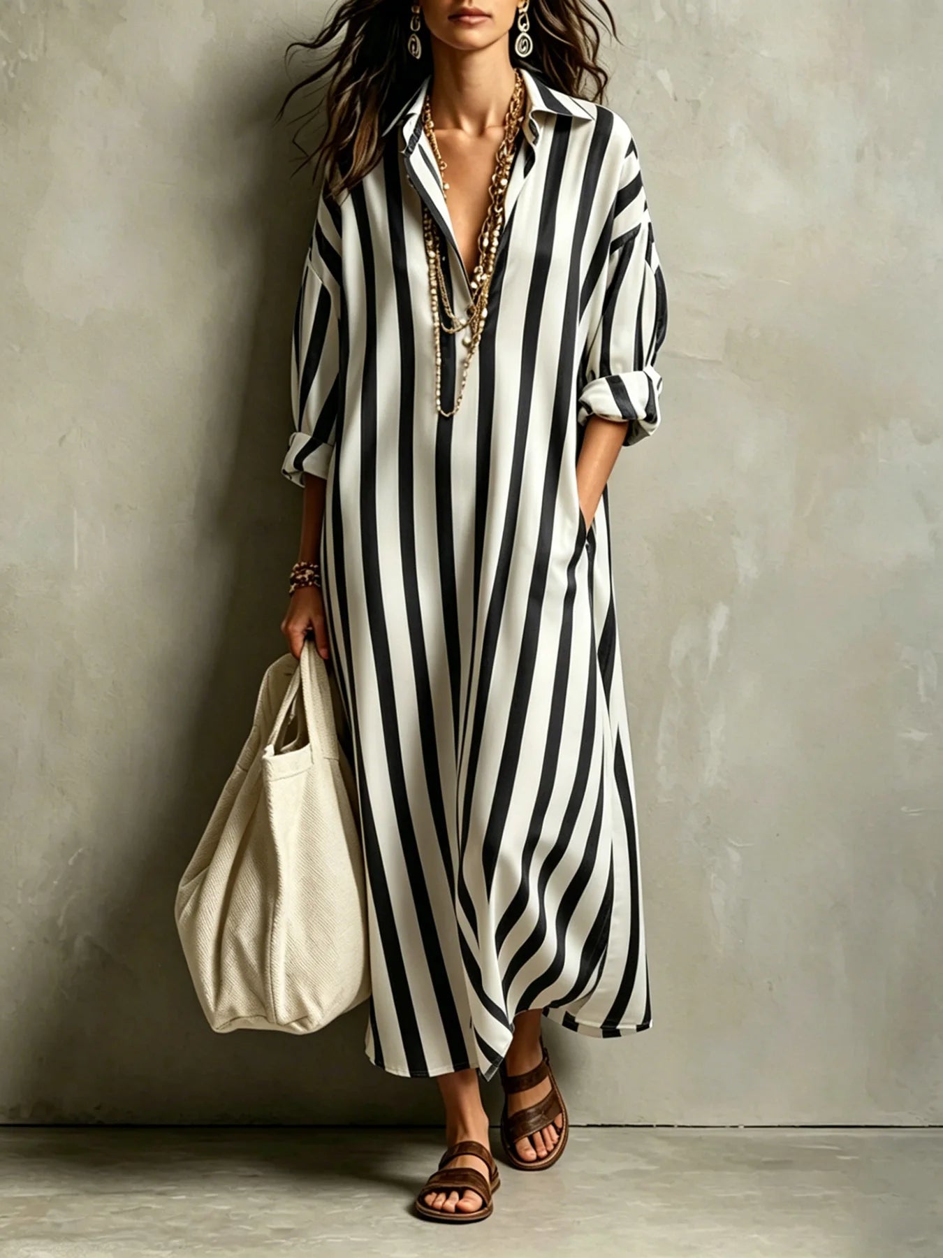 Vestido Longo Suécia