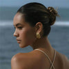 Brinco Wave Banhado em Ouro 18K - Sua Boutique