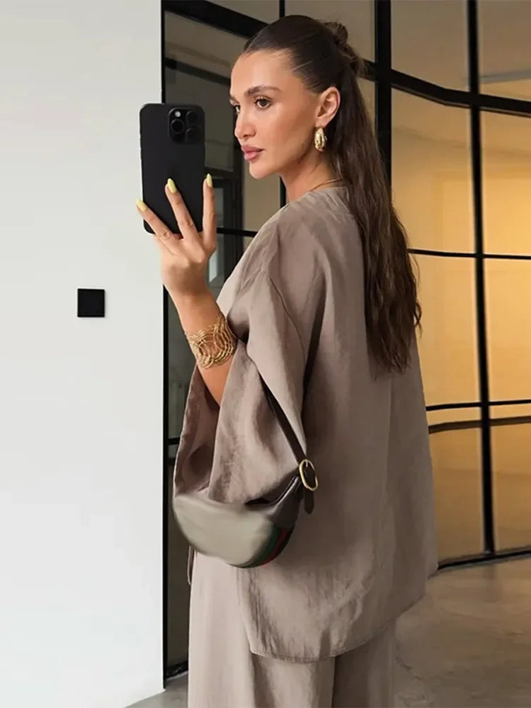 Conjunto Calça e Camisa Jade