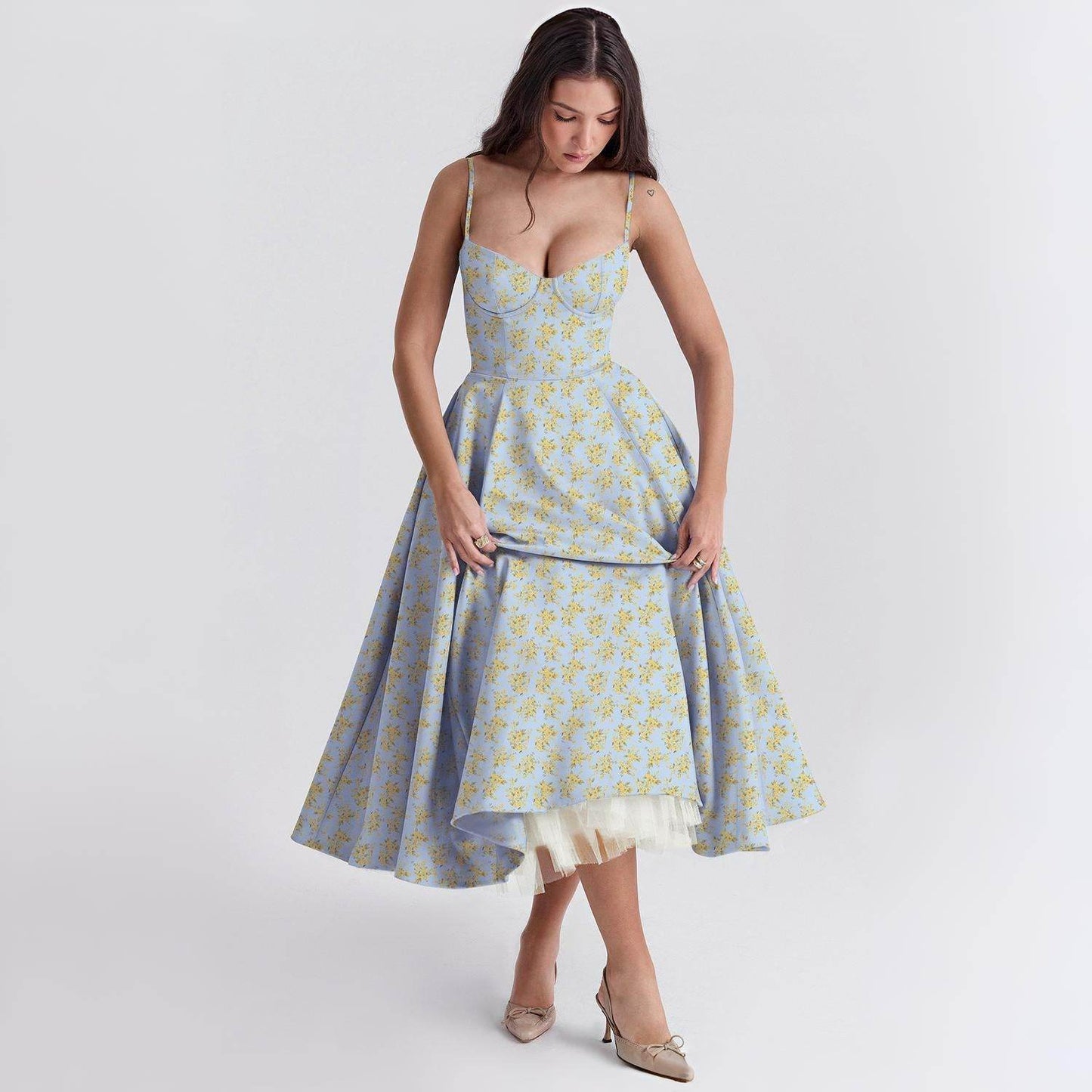 Vestido Midi Lady - Sua Boutique