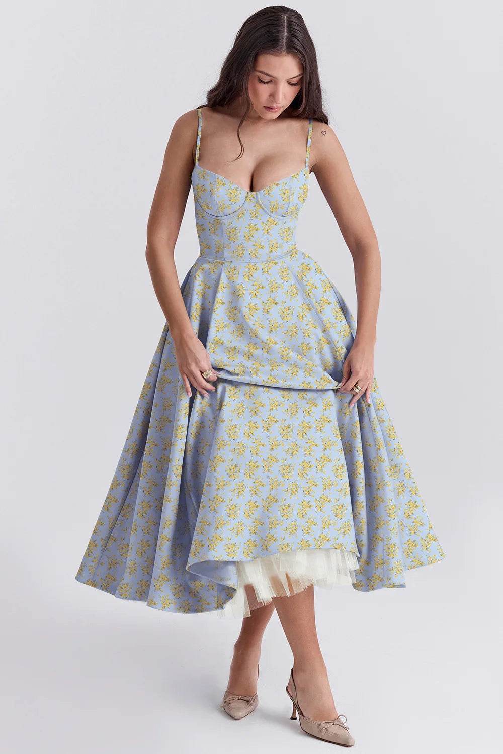 Vestido Midi Lady - Sua Boutique