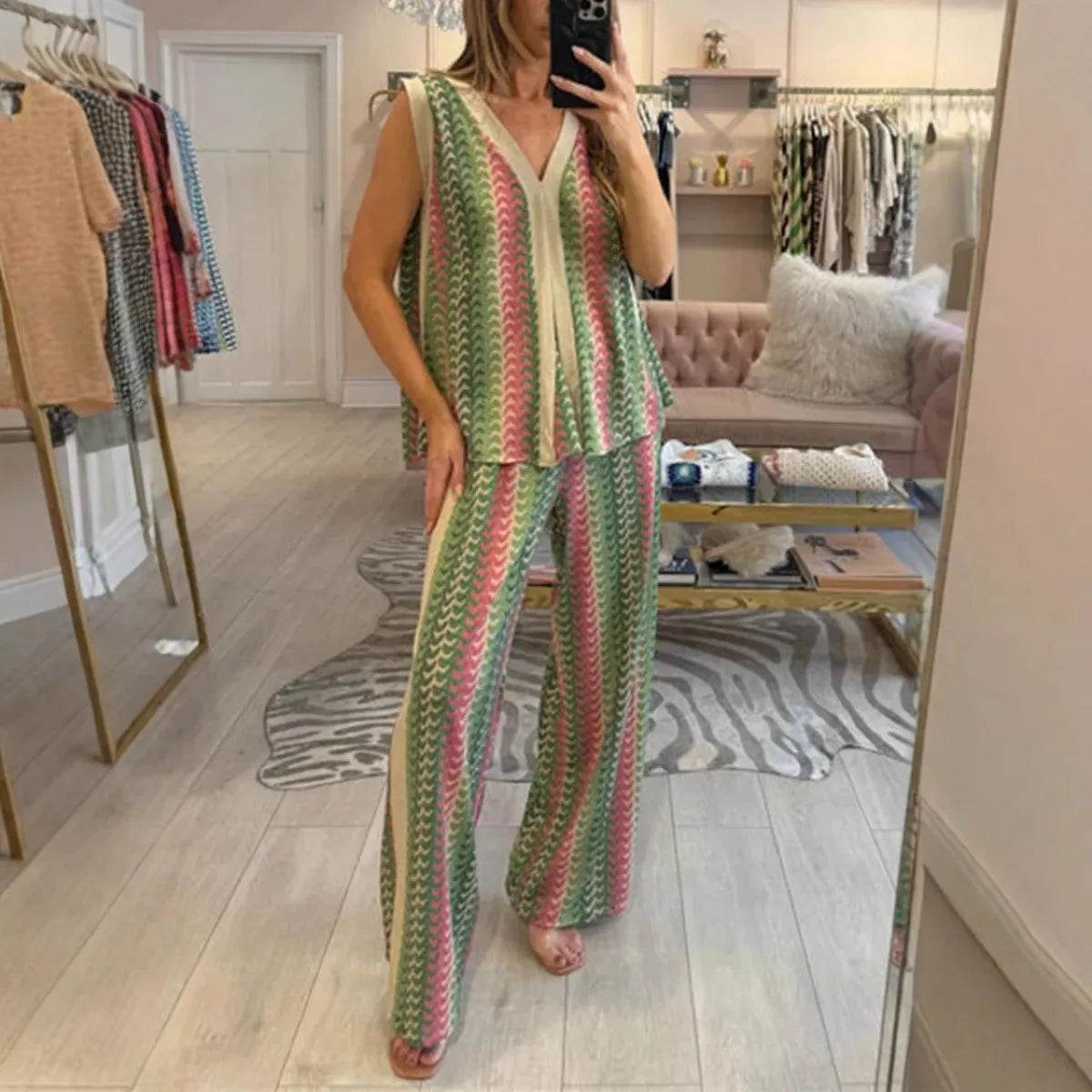 Conjunto Calça e Camisa Itacaré - Sua Boutique