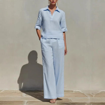 Conjunto Calça e Camisa Doha