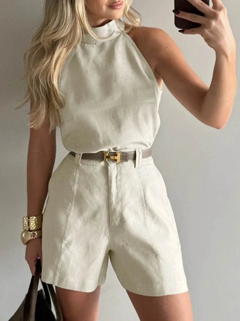 Conjunto Shorts e Blusa Rose - Sua Boutique