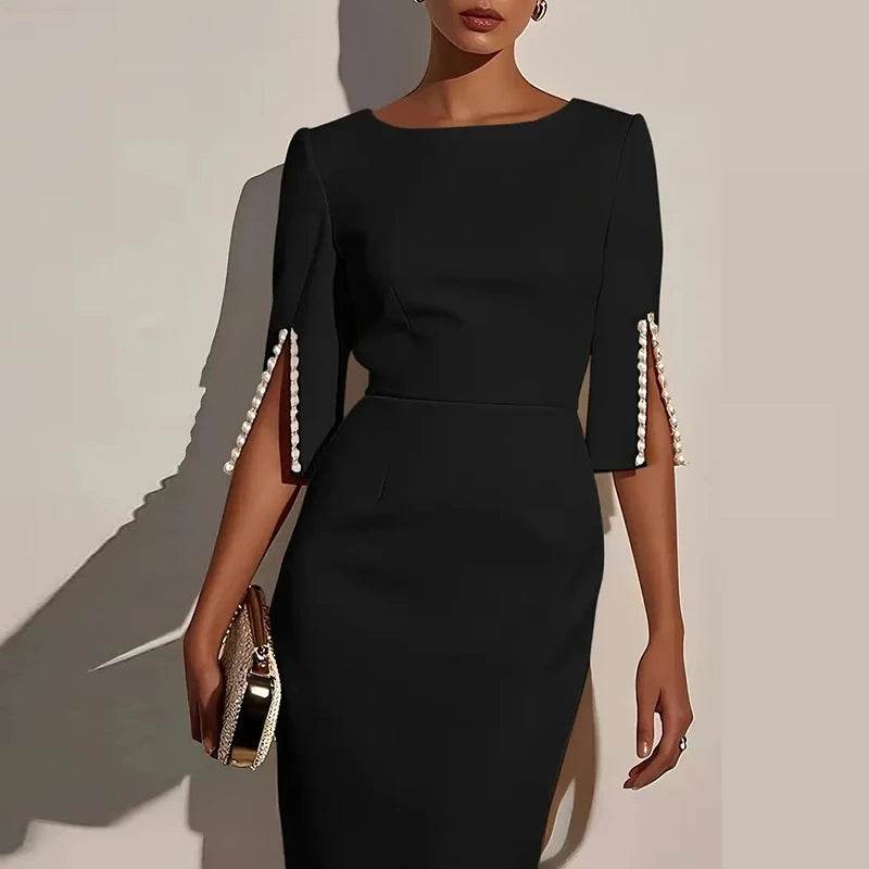 Vestido Midi Elegance Lady - Sua Boutique