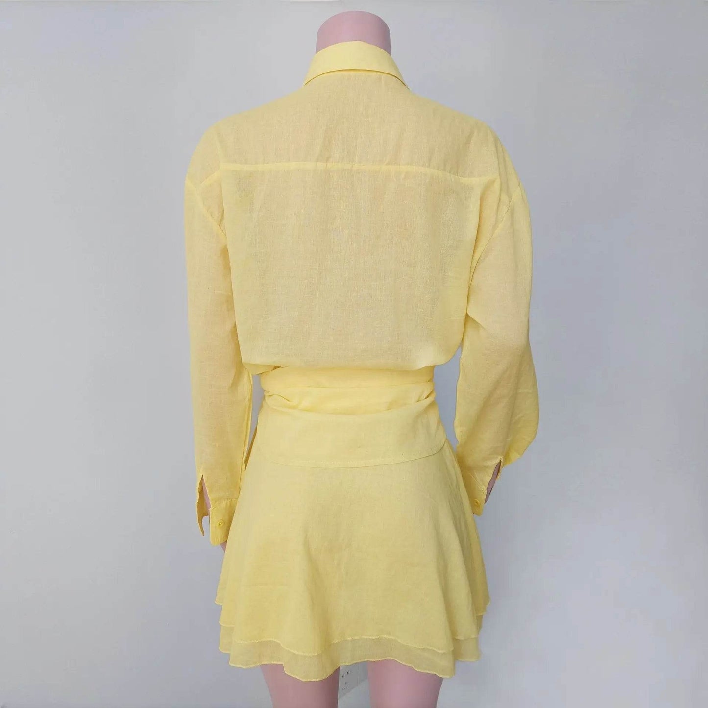 Conjunto Camisa e Saia Babado Summer - Sua Boutique