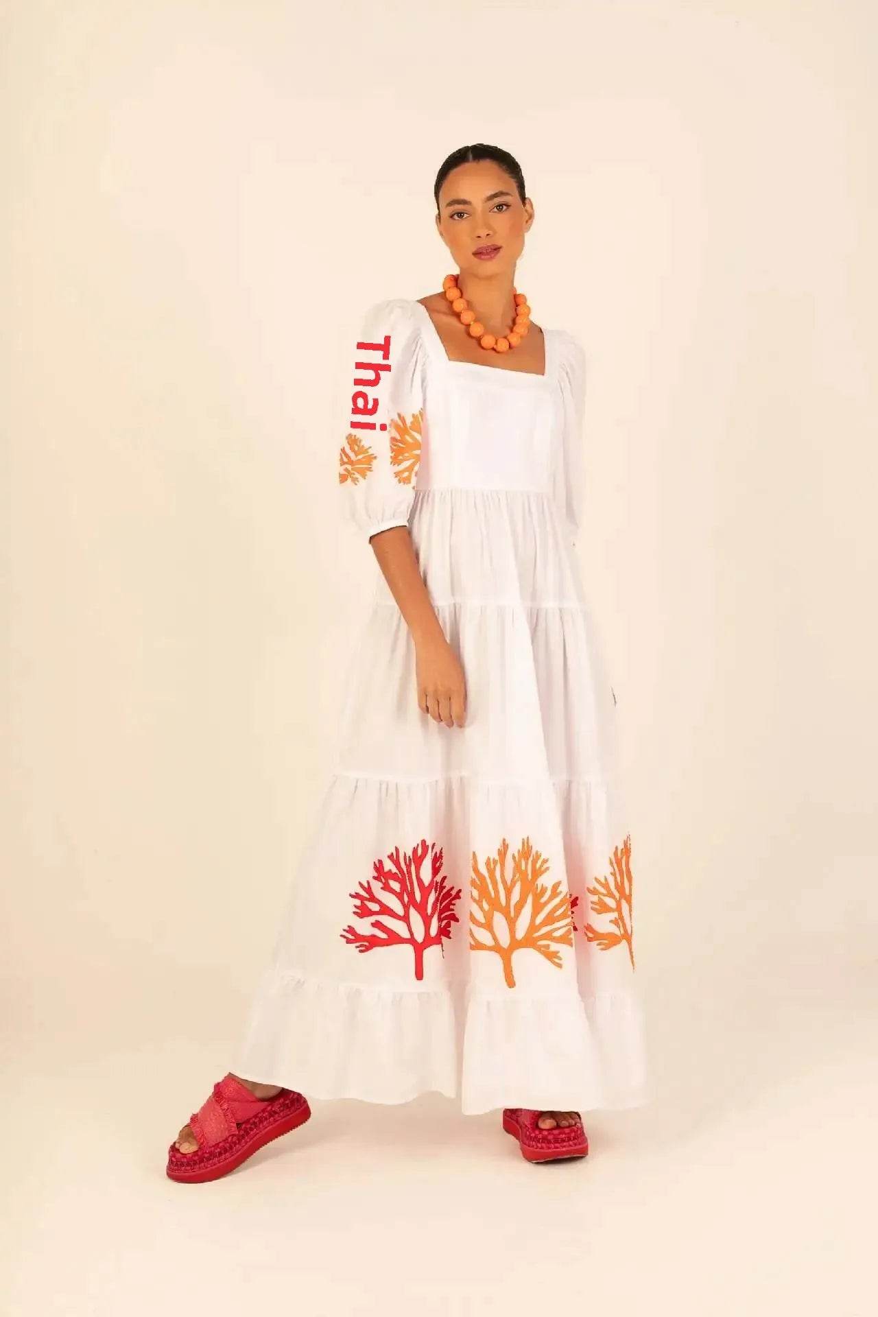 Vestido Boho Bordado - Sua Boutique