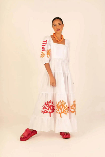 Vestido Boho Bordado - Sua Boutique