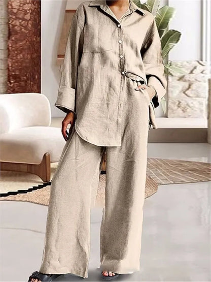 Conjunto Calça e Camisa Samira