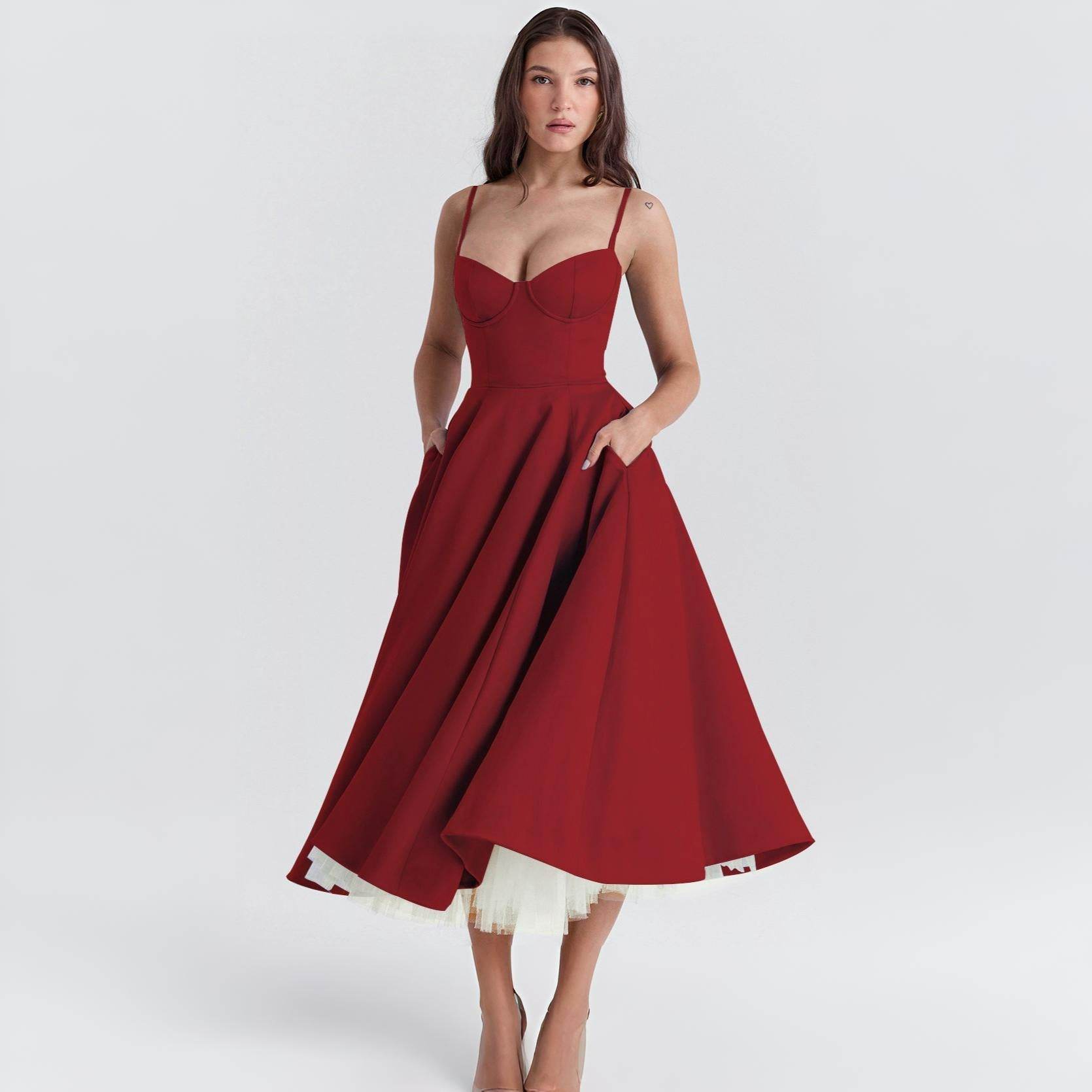 Vestido Midi Lady - Sua Boutique