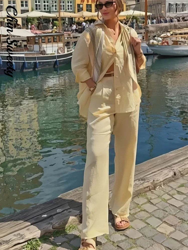 Conjunto Calça e Camisa Rayane - Sua Boutique