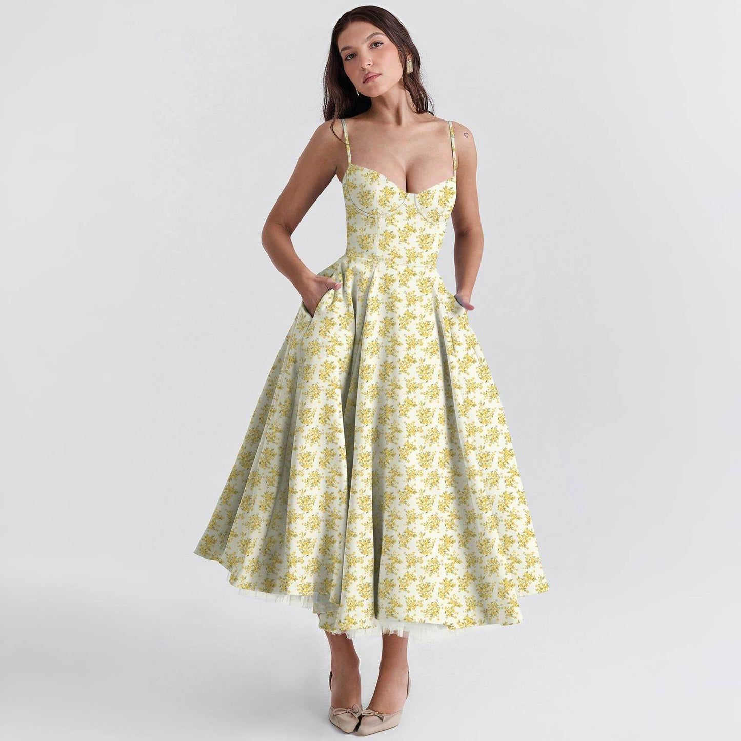 Vestido Midi Lady - Sua Boutique