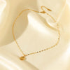 Conjunto Colar,pulseira,brinco Amanda Banhado em Ouro 18K - Sua Boutique