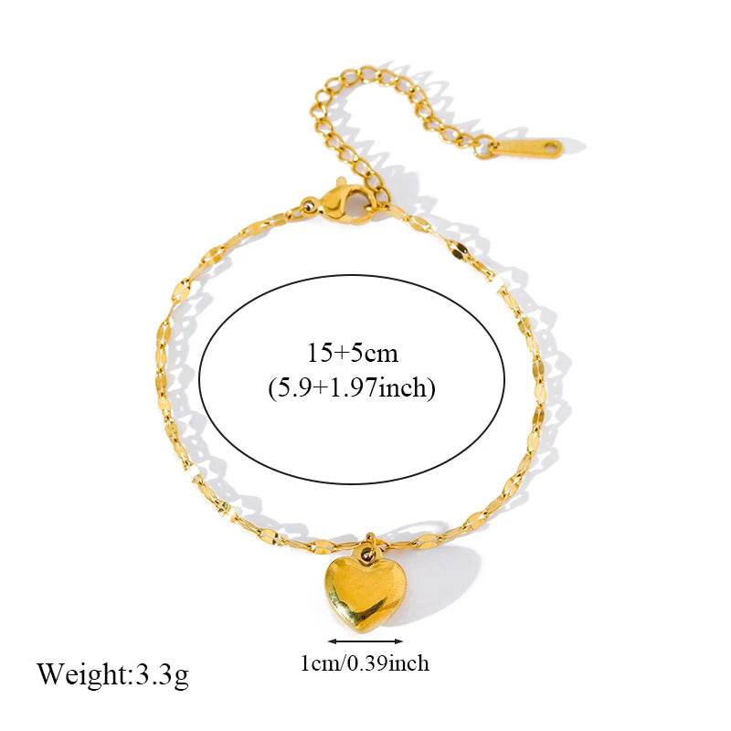 Conjunto Colar,pulseira,brinco Amanda Banhado em Ouro 18K - Sua Boutique