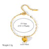 Conjunto Colar,pulseira,brinco Amanda Banhado em Ouro 18K - Sua Boutique