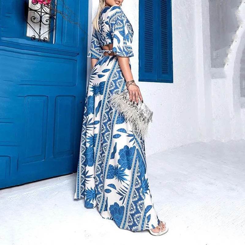 Vestido Maxxi Curaçao - Sua Boutique