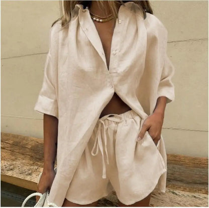 Conjunto Shorts e Camisa Capri
