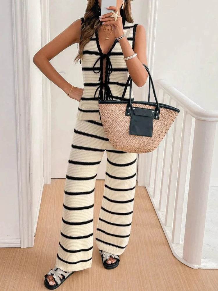 Conjunto Calça e Colete Jurerê - Sua Boutique