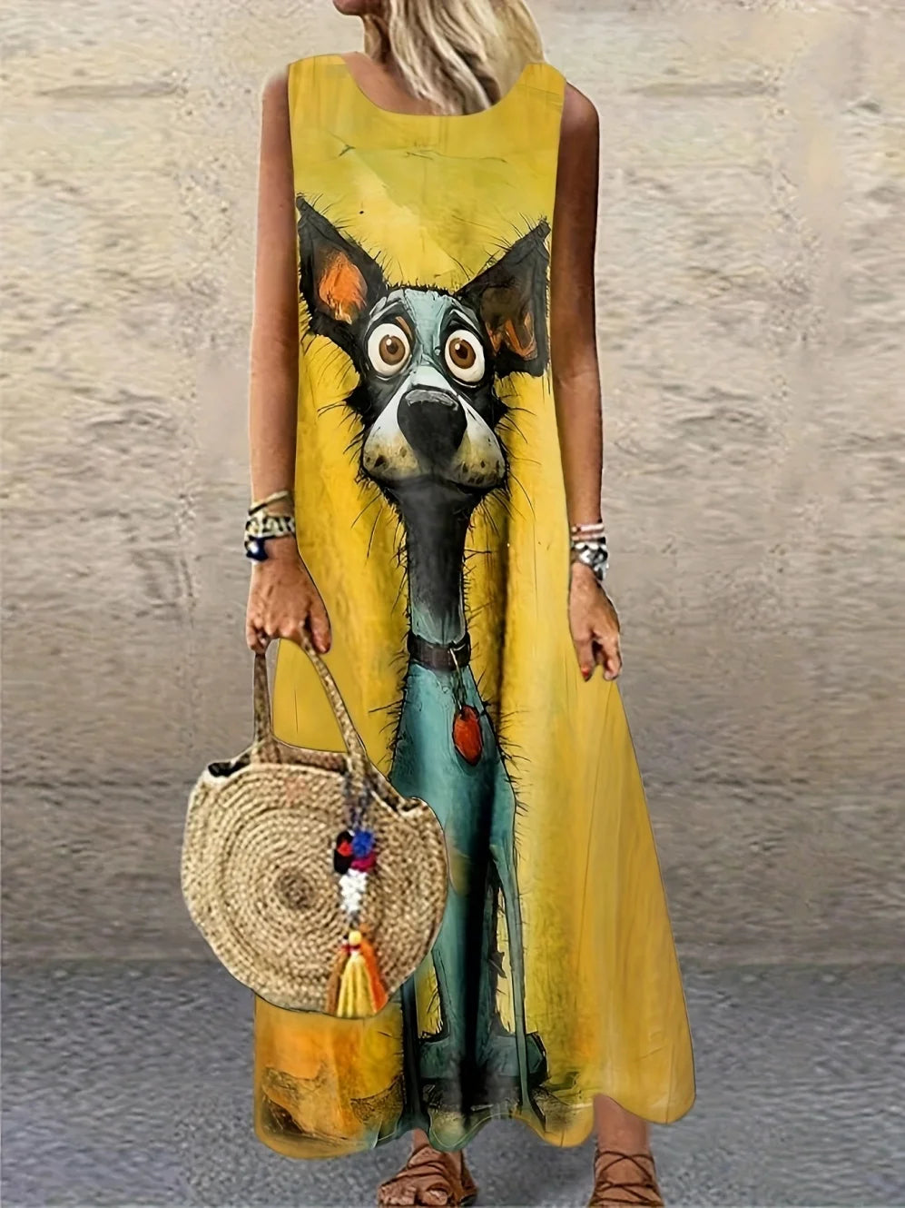 Vestido Longo Funny
