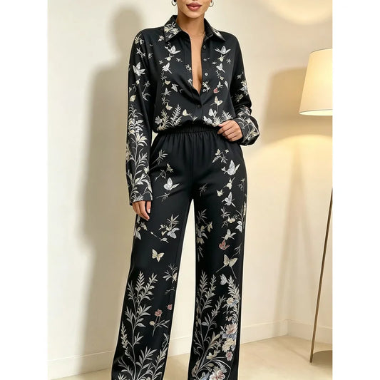 Conjunto Calça e Camisa Buterfly
