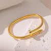Bracelete Prego Banhado em Ouro 18K - Sua Boutique