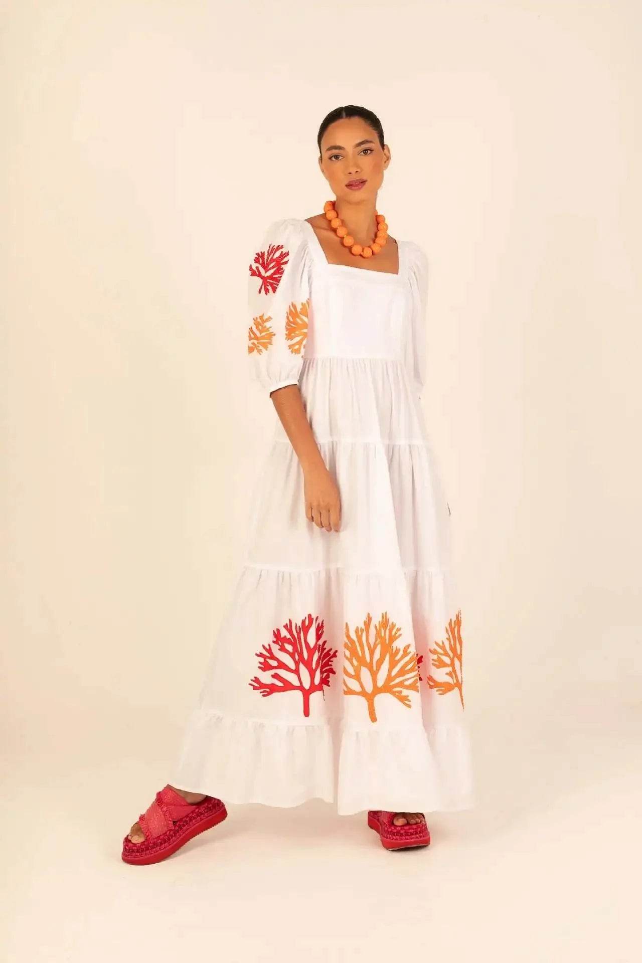 Vestido Boho Bordado - Sua Boutique