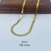 Colar Snake minimalista Banhado em Ouro 18K - Sua Boutique