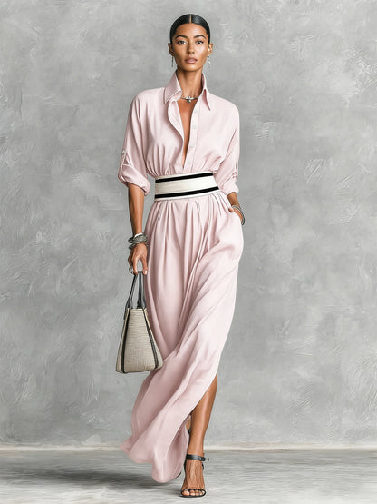 Vestido Longo Bordeaux