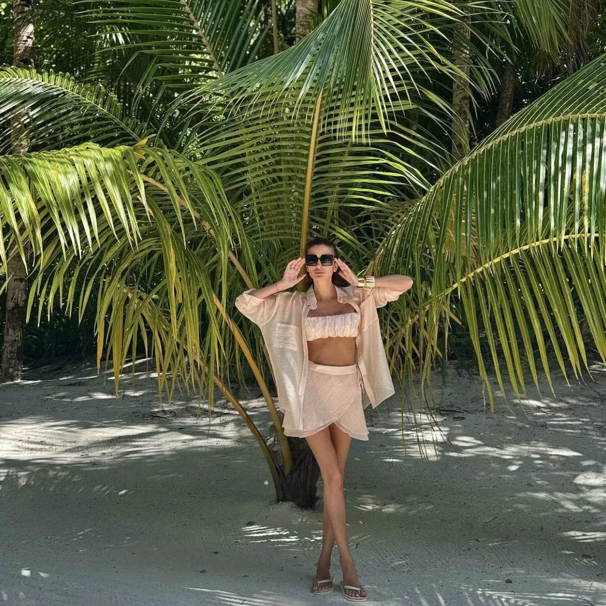 Conjunto Camisa e Saia Babado Summer - Sua Boutique