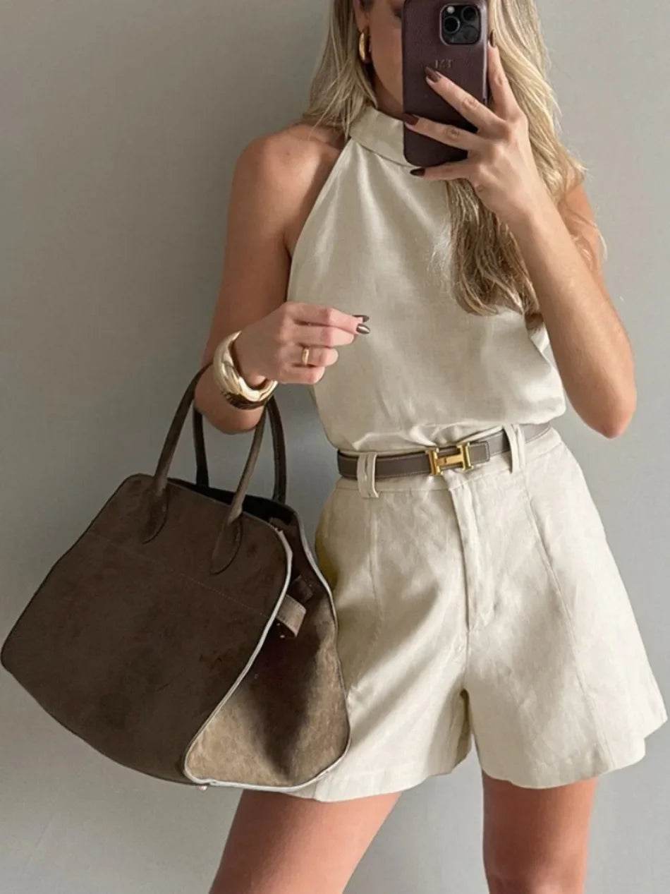 Conjunto Shorts e Blusa Rose - Sua Boutique