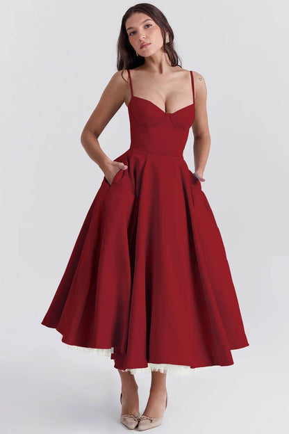 Vestido Midi Lady - Sua Boutique