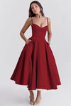 Vestido Midi Lady - Sua Boutique