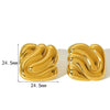 Brinco Wave Banhado em Ouro 18K - Sua Boutique