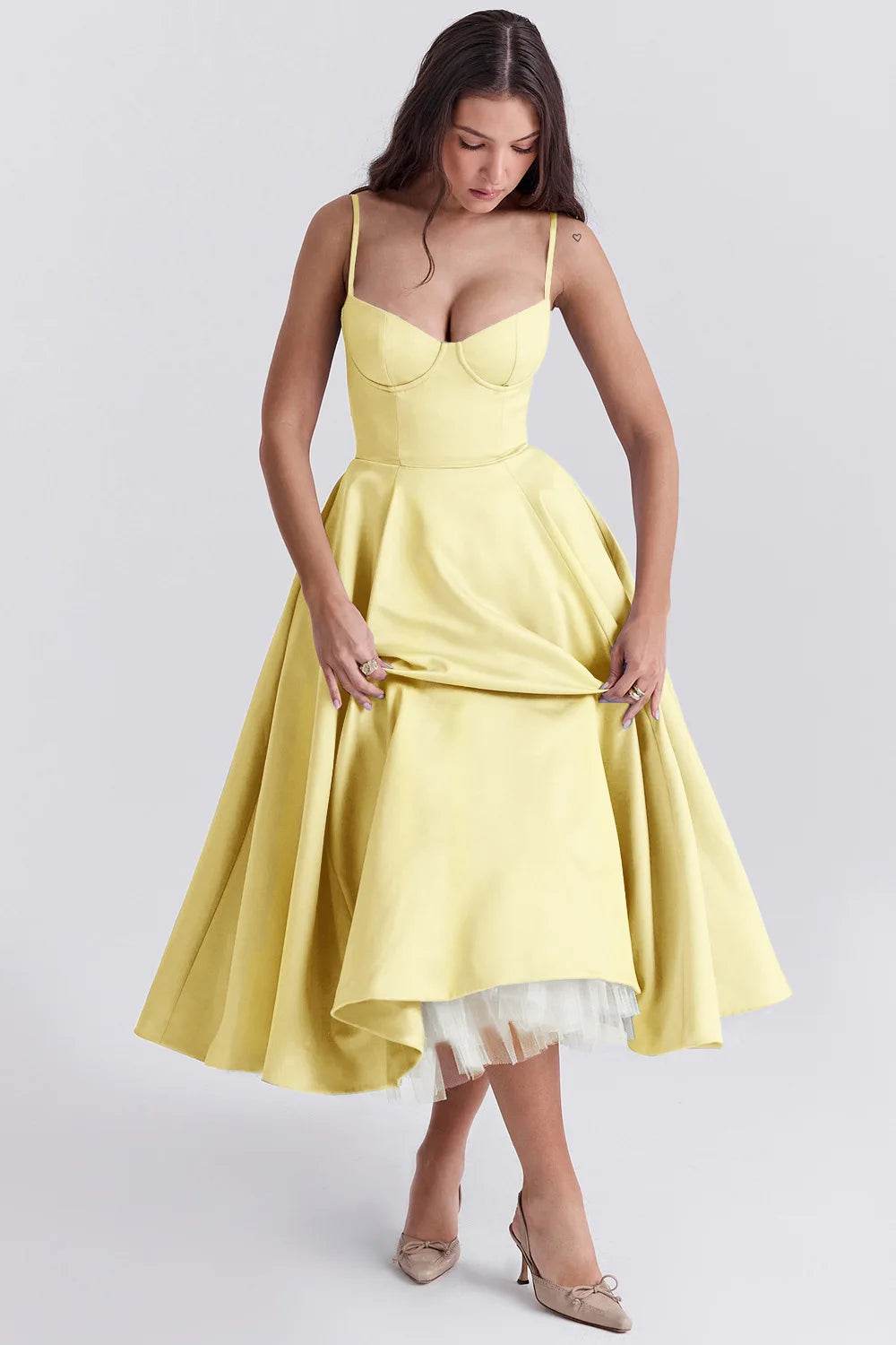 Vestido Midi Lady - Sua Boutique