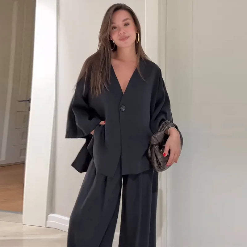 Conjunto Calça e Camisa Jade