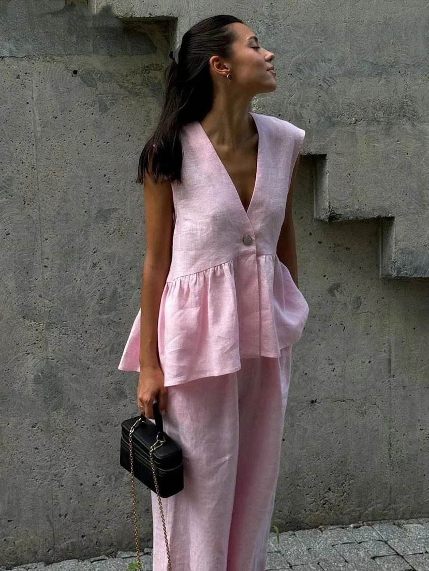 Conjunto Calça e Blusa Anastacia - Sua Boutique